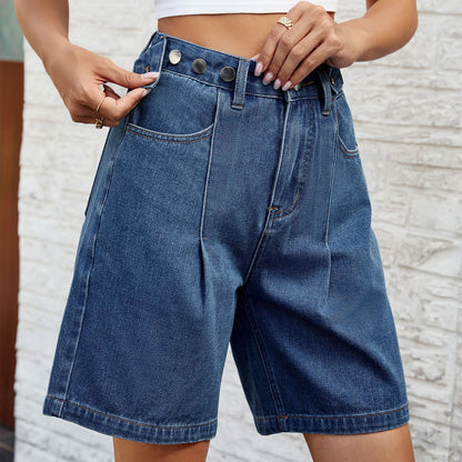 Adjustable Waist Denim Shorts Greta  Women’s