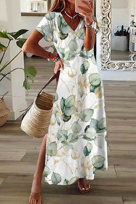 Elegant 3D Print Midi Dress by Greta 