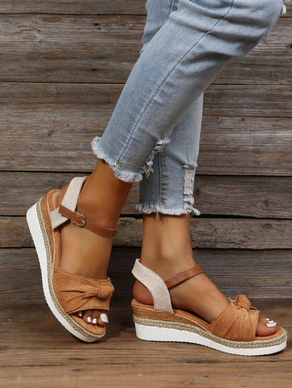 Chic Platform Sandals by Greta 
