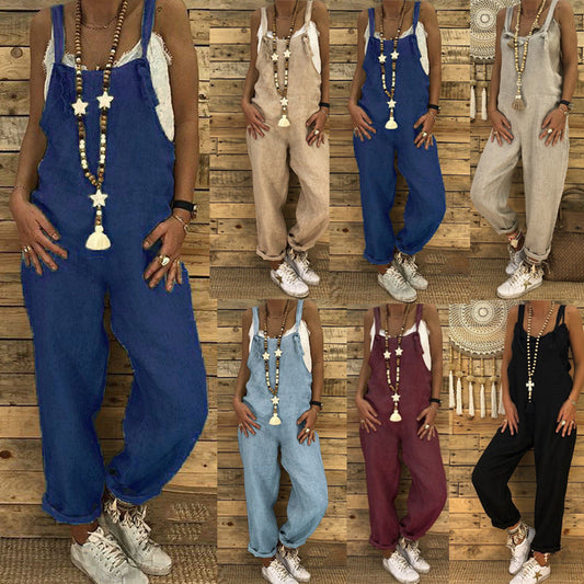 Relaxed Wide Leg Jumpsuit by Greta 