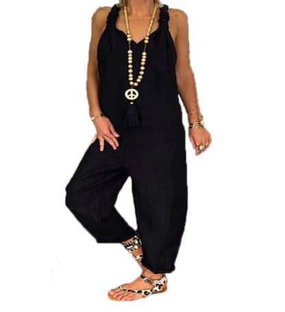 Vibrant Cotton Jumpsuit by Greta 