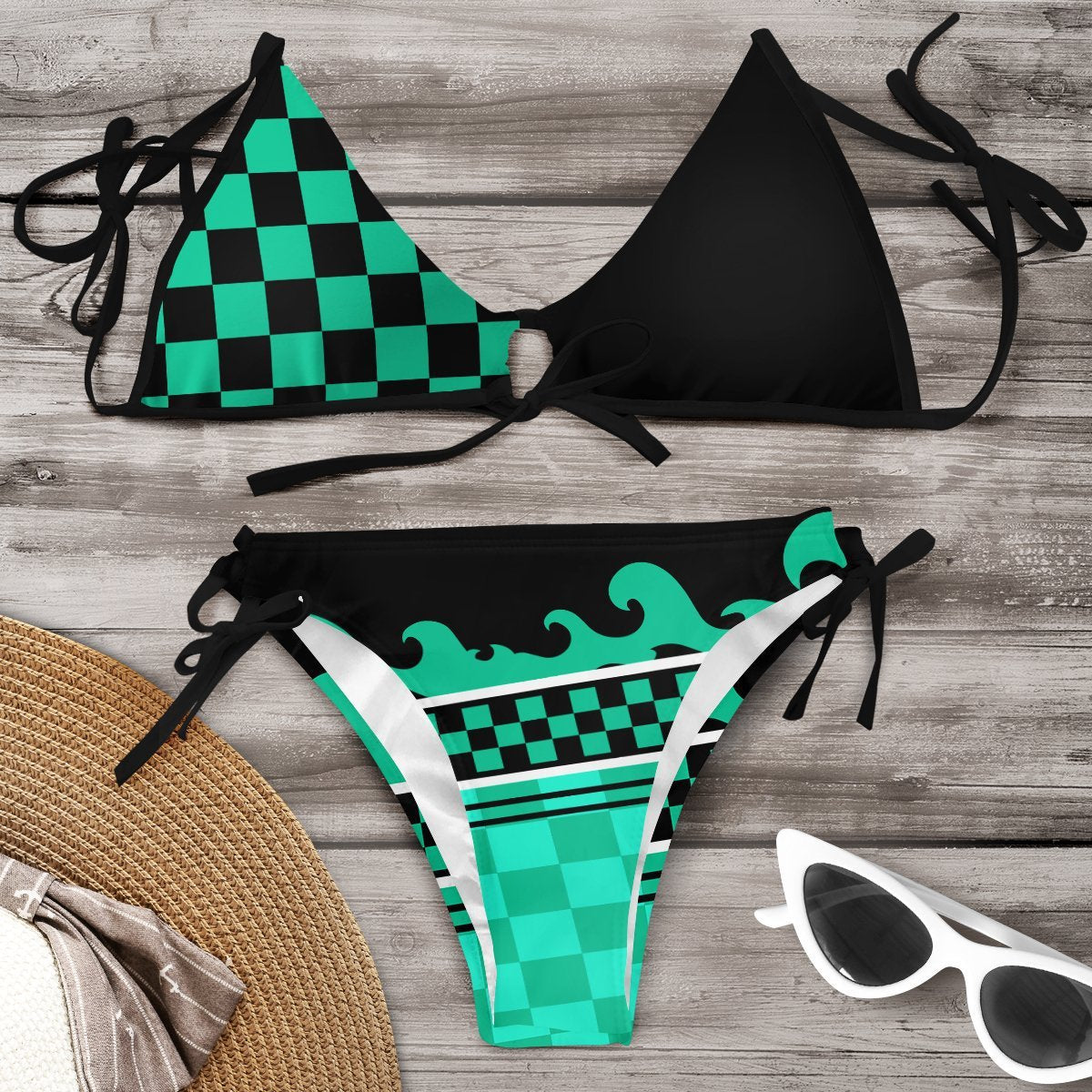 Vibrant Pinterest-Inspired Greta  Bikini Set