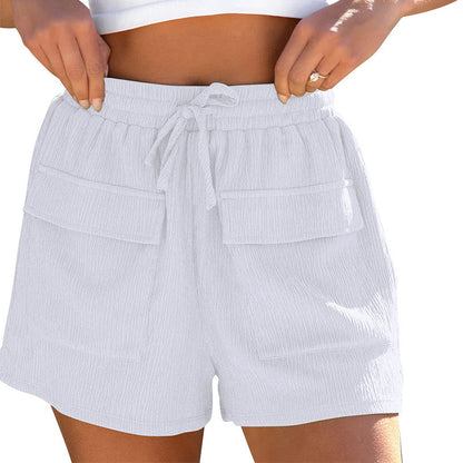 Pinterest-Inspired Greta  Summer Drawstring Shorts