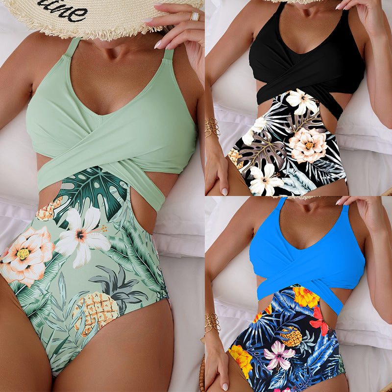 Chic Hollow Out Greta  One-Piece Bikini