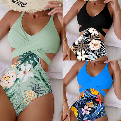 Chic Hollow Out Greta  One-Piece Bikini
