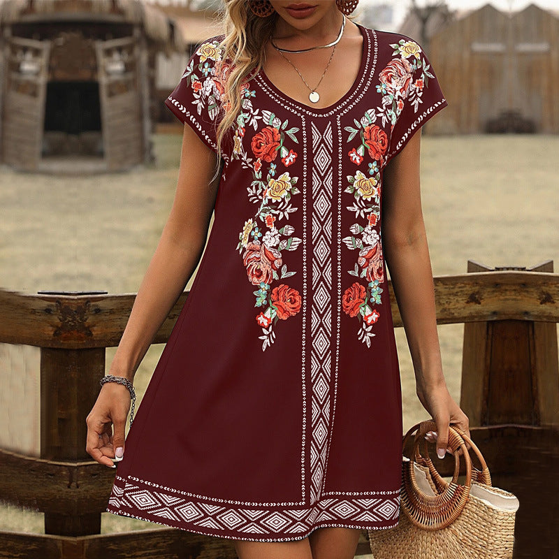 Floral Print Greta  Summer Casual Dress