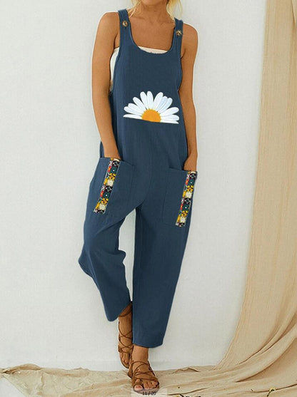 Vintage Daisy Greta  Pinterest-Inspired Jumpsuit