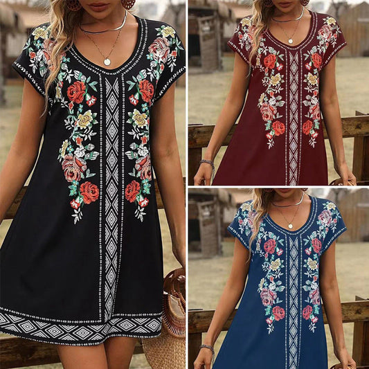 Floral Print Greta  Summer Casual Dress