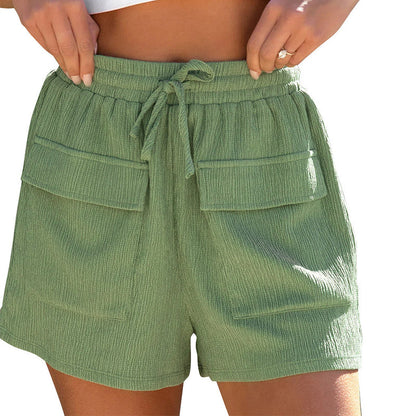 Pinterest-Inspired Greta  Summer Drawstring Shorts