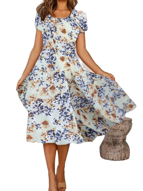 Floral Print Greta  Summer Everyday Dress