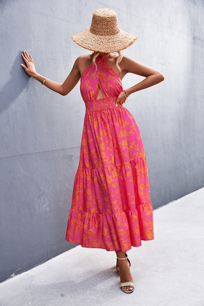 Chic Halter Backless Dress by Greta 