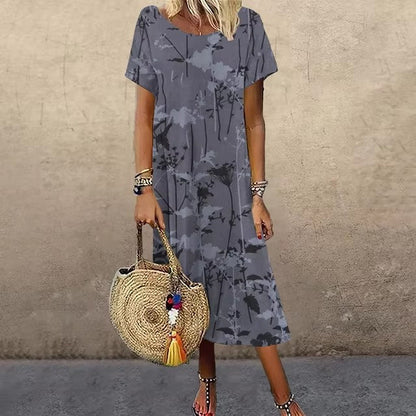 Pinterest-Inspired Greta  Summer A-Line Dress