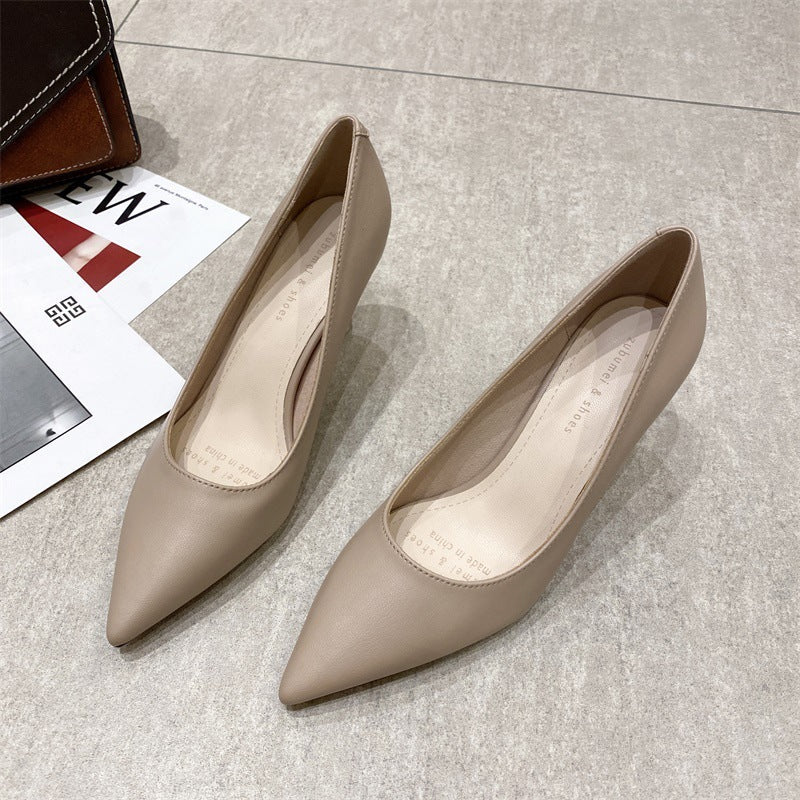 Chic Pointed Toe Heels by Greta 