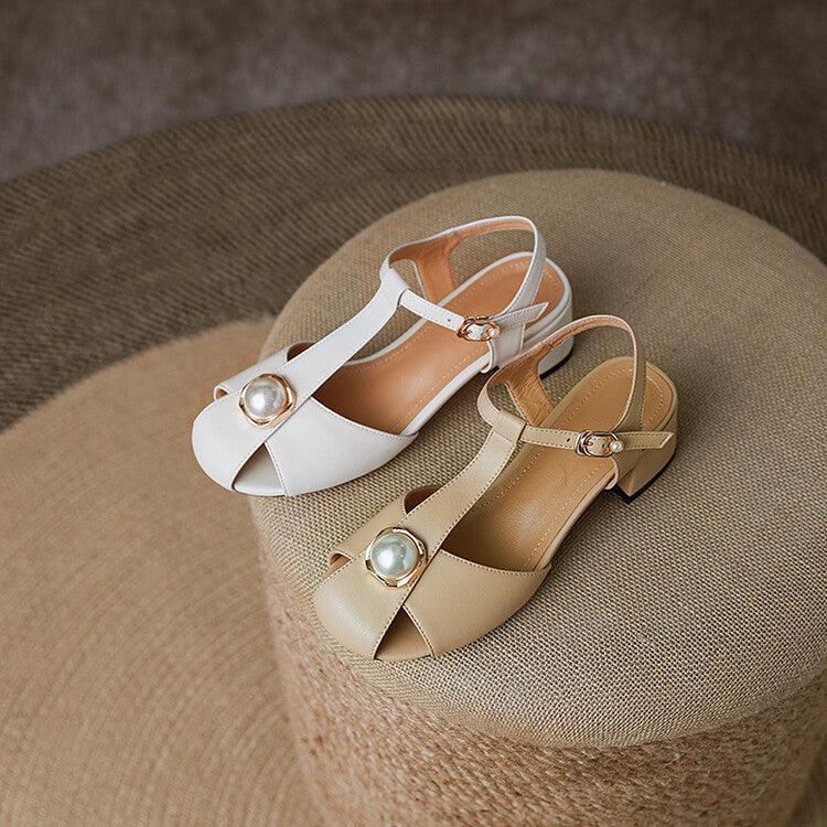 Chic T-Strap Greta  Summer Sandals
