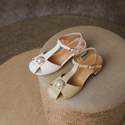 Chic T-Strap Greta  Summer Sandals