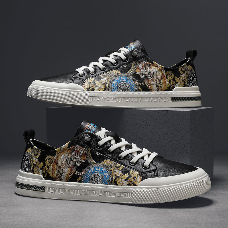 Artisan Leather Sneakers Greta  Men's Everyday