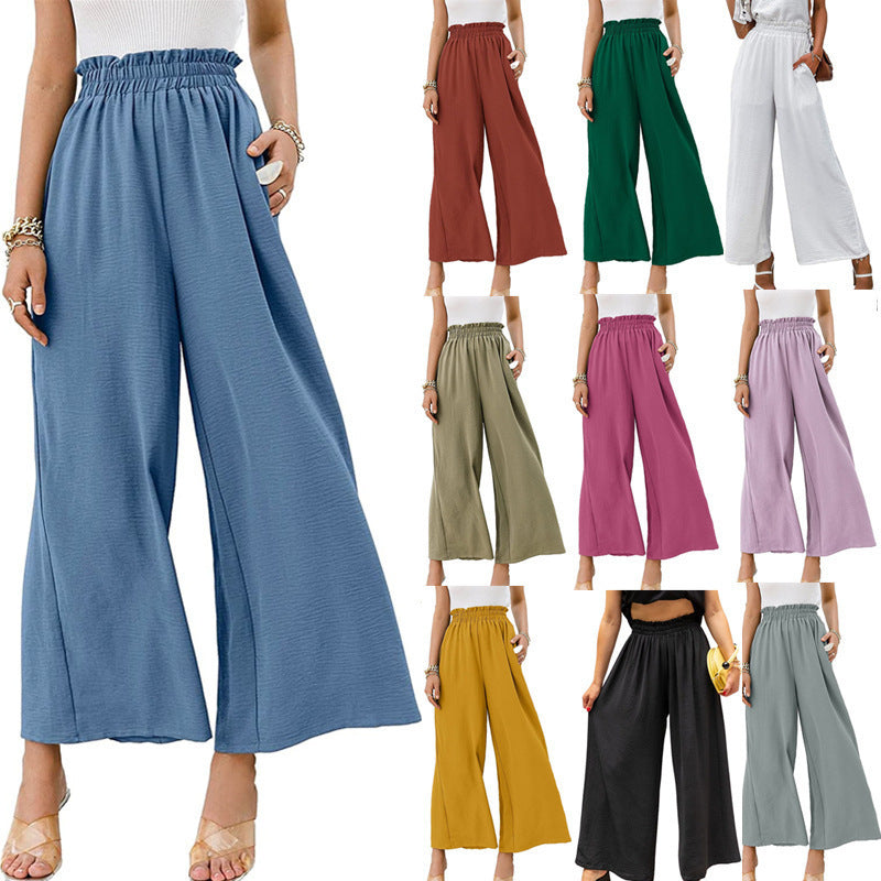 Pinterest-Inspired Greta  Wide Leg Trousers