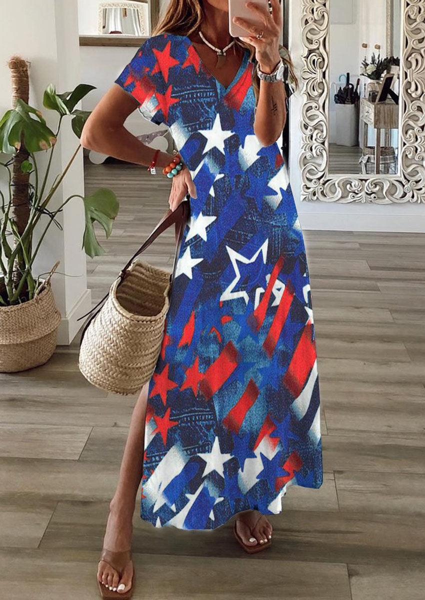 Elegant 3D Print Midi Dress by Greta 