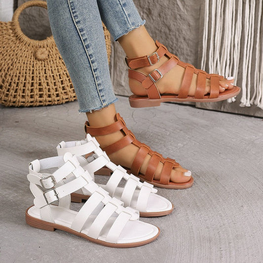 Chic Roman Greta  Hollow Sandals