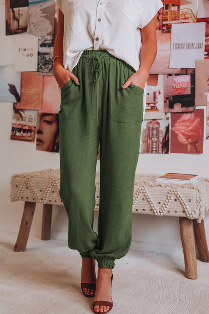Relaxed Fit Greta  Lantern Pants