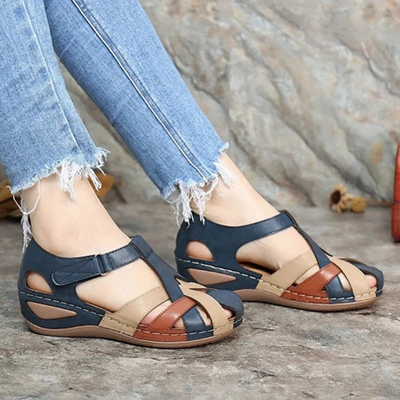 Comfort Wedge Sandals by Greta  for Everyday Wear