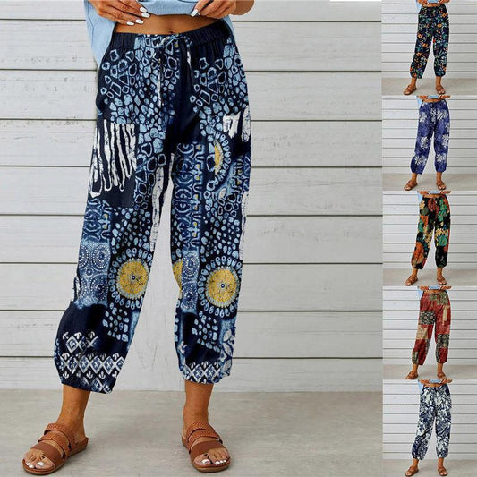 Boho Floral Greta  Everyday Jumpsuit Pants