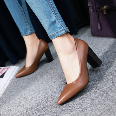 Chic Block Heel Pumps Greta  High Heels