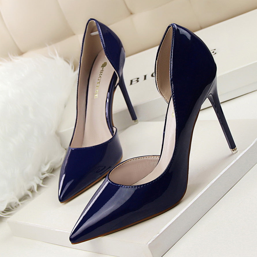 Elegant Greta  Patent Stiletto High Heels