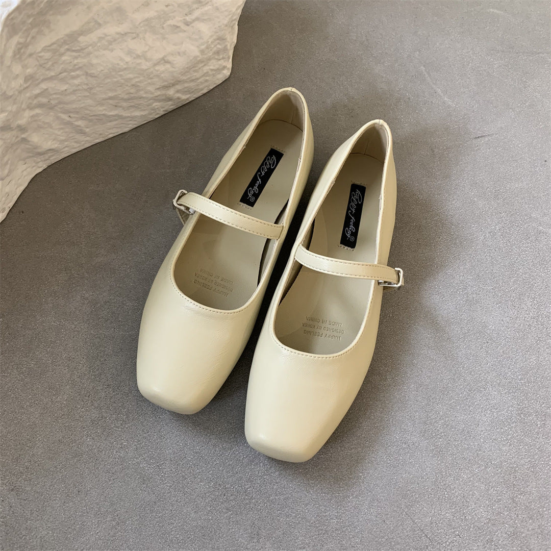 Chic Everyday Greta  Low Heel Mary Janes