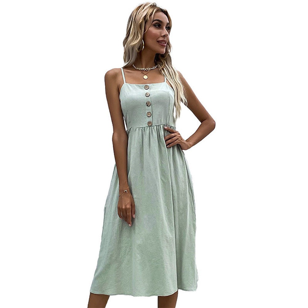 Chic Midi Sundress Greta  Summer Collection