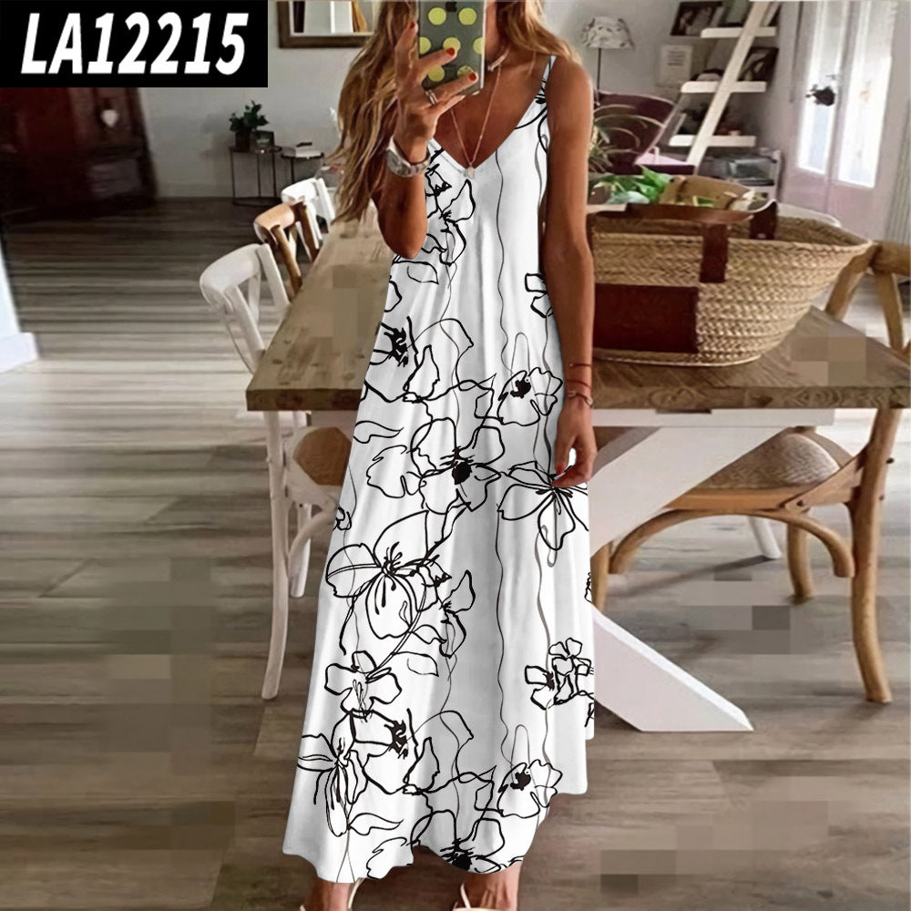 Elegant Greta  Pinterest-Inspired Summer Dress