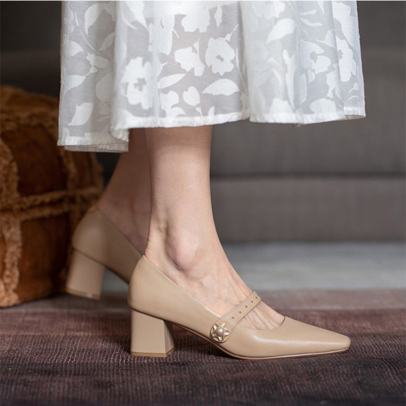 Classic Mary Jane Heels by Greta 