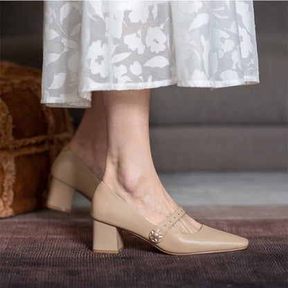 Classic Mary Jane Heels by Greta 