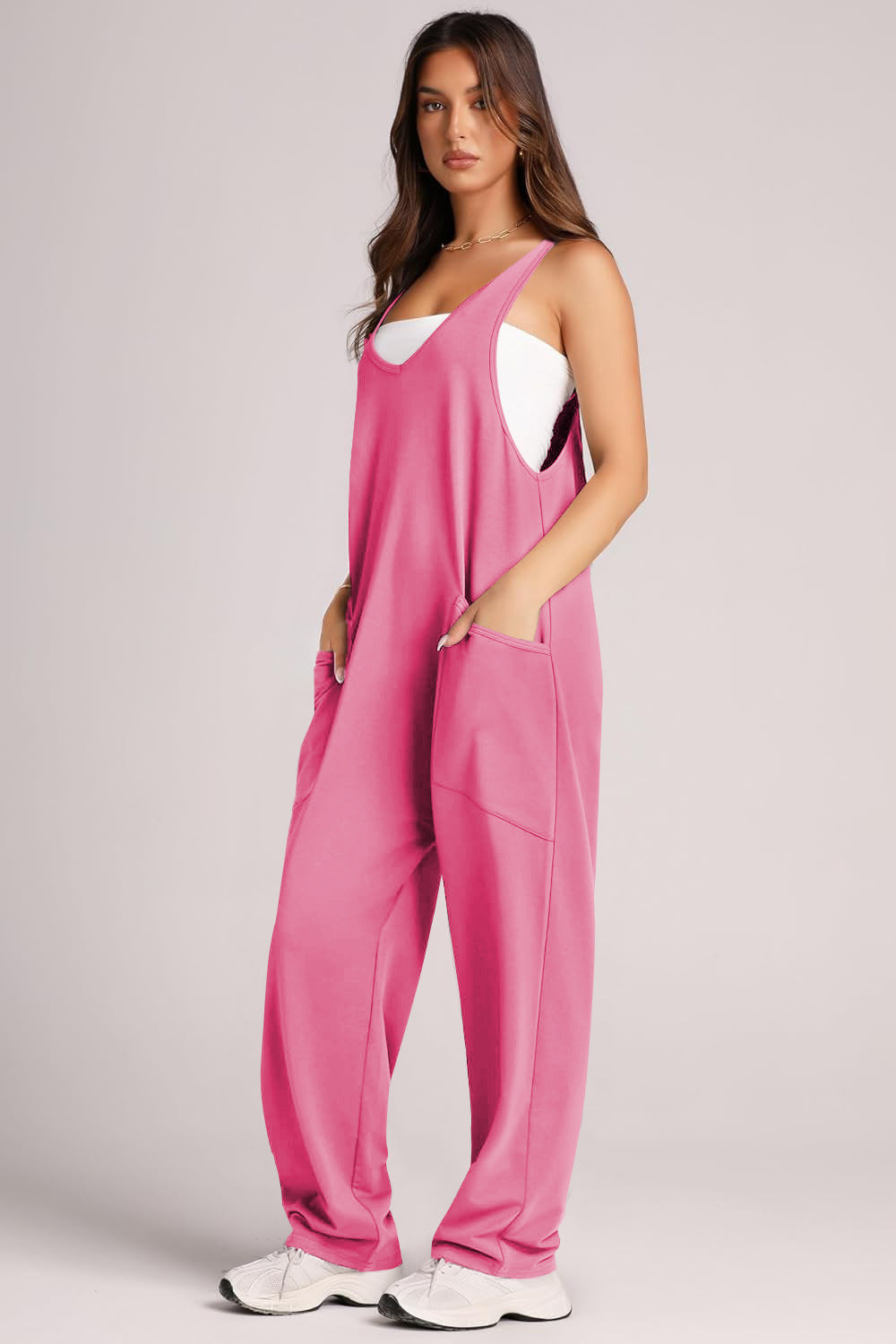 Pinterest-Inspired Greta  Pocket Jumpsuit