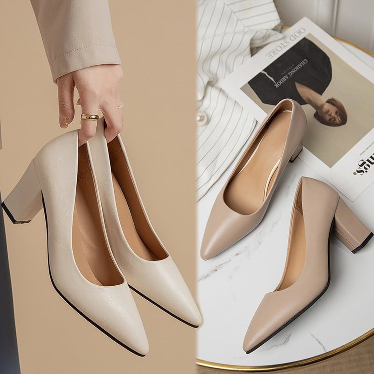 Chic Pointed High Heels by Greta 