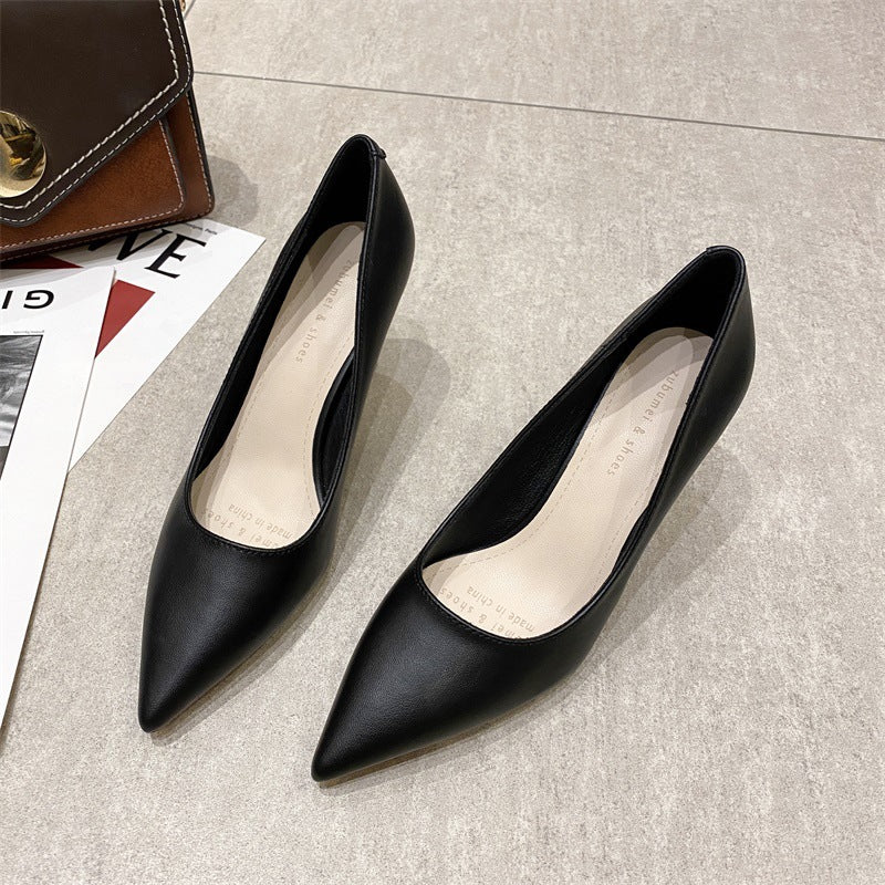 Chic Pointed Toe Heels by Greta 