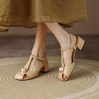 Chic T-Strap Greta  Summer Sandals