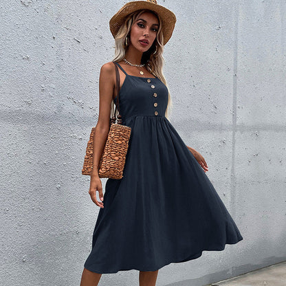 Chic Midi Sundress Greta  Summer Collection