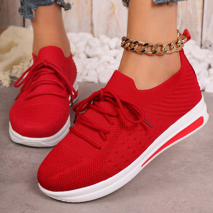 Lightweight Greta  Fly-Knit Everyday Sneakers