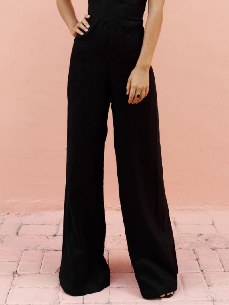 Chic Sleeveless High Waist Jumpsuit by Greta 