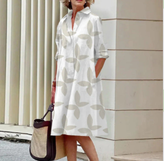 Modern 3D Print Greta  Summer Dress