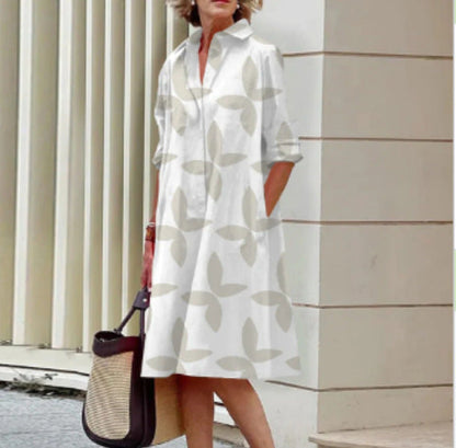 Modern 3D Print Greta  Summer Dress