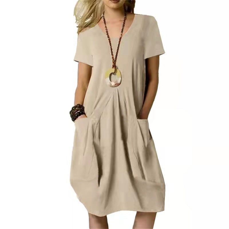 Effortless Cotton Linen Dress Greta 