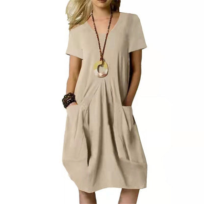 Effortless Cotton Linen Dress Greta 
