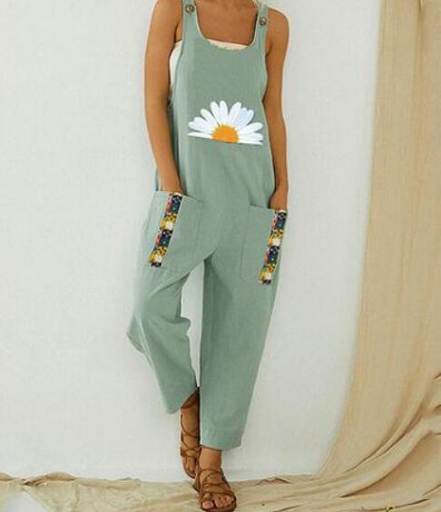 Vintage Daisy Greta  Pinterest-Inspired Jumpsuit