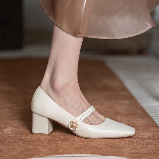 Classic Mary Jane Heels by Greta 