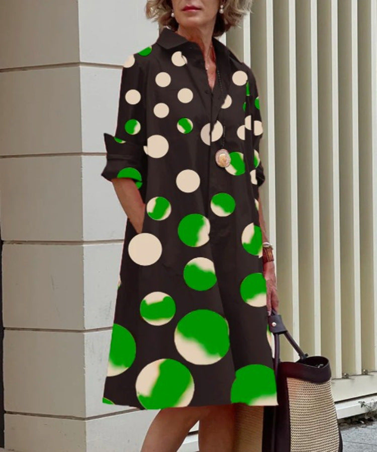 Modern 3D Print Greta  Summer Dress