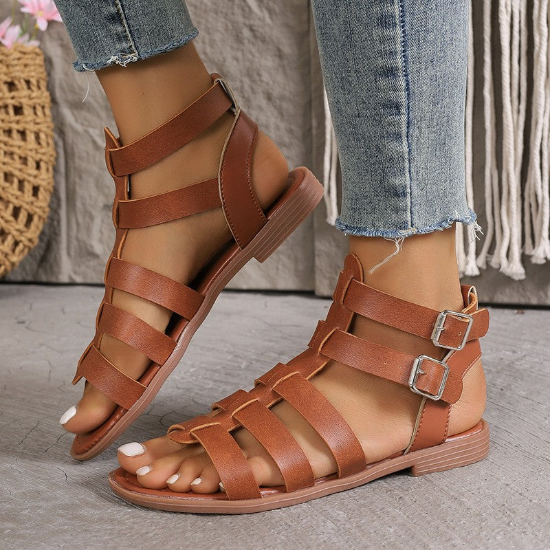 Chic Roman Greta  Hollow Sandals
