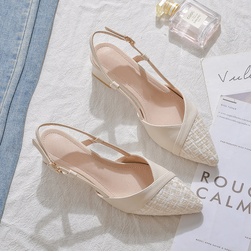 Chic Pointed Toe Heels Greta  Sandals