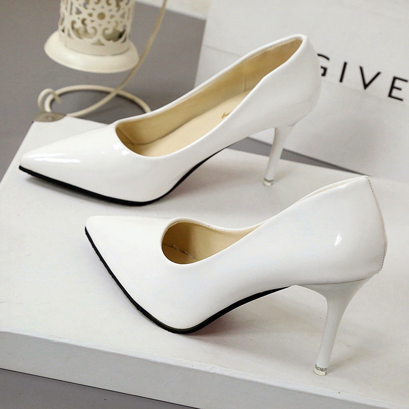 Chic Pointed Stiletto Heels by Greta 